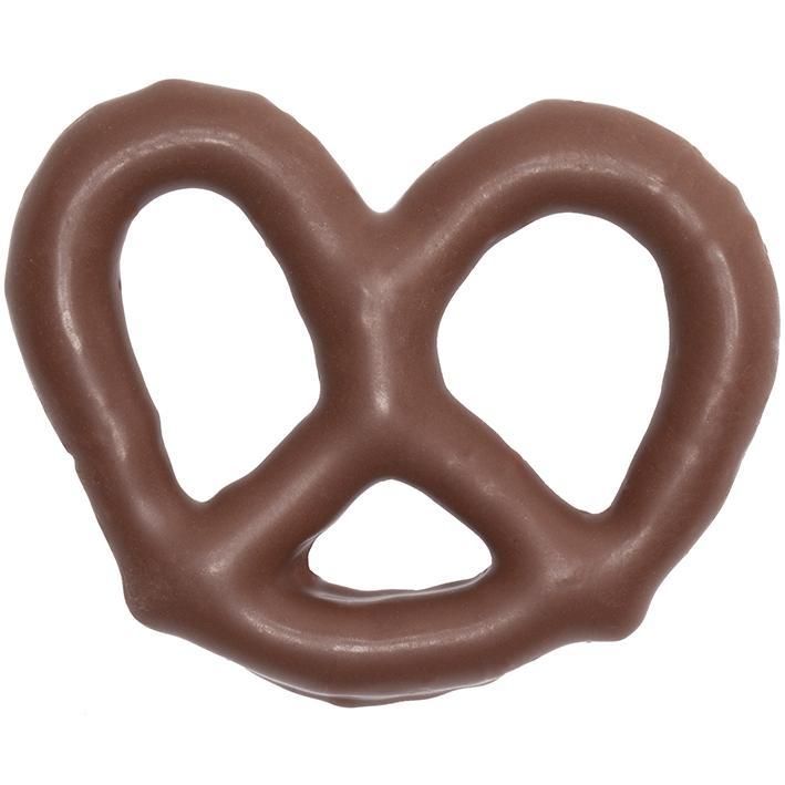 Ashers Milk Chocolate Pretzels 7 POUND BOX 139 PIECES