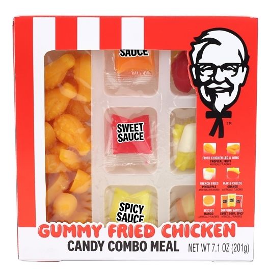 Frankford KFC Fried Chicken Gummy Combo Meal 7.1 oz