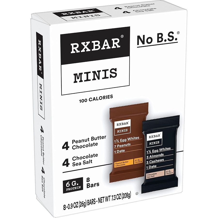 RX BAR Minis Protein Bar 2 Flavor 0.9oz 8ct Box