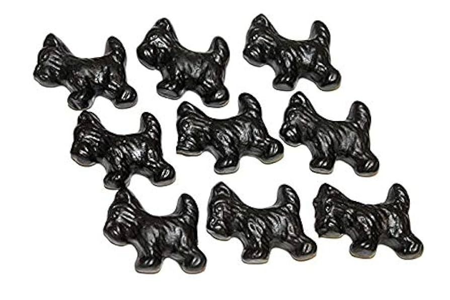 Jelly Belly Black Licorice Scottie Dogs 5 lb