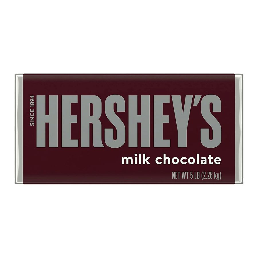 Hershey Gigantic 5 lb Milk Chocolate Bar 18" x 9"