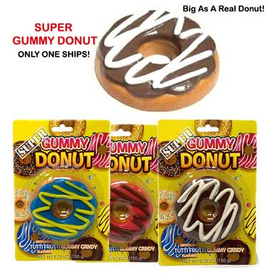 Alberts 5.29 Oz Super Gummy Donut Pack