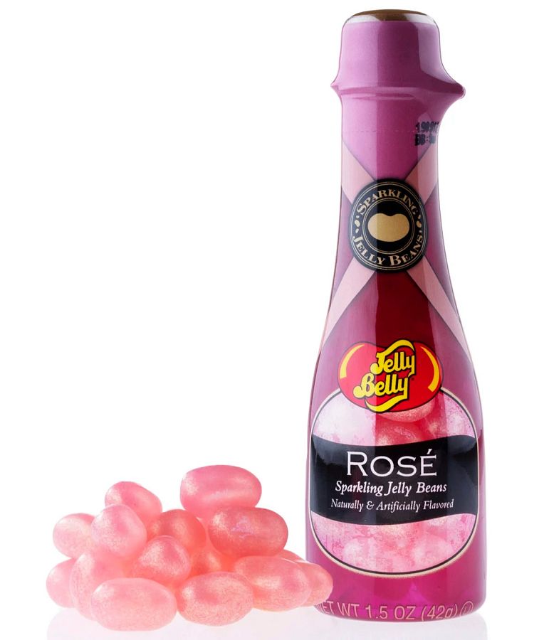 Jelly Belly Rose Sparking Jelly Belly 1.5 oz Mini Champagne Bottle