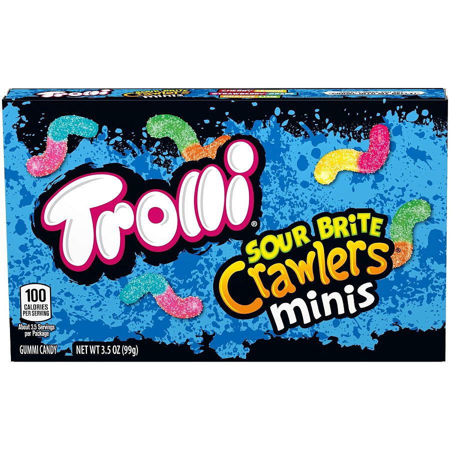 Trolli Sour Brite 3.5 ounce 12 count theater box