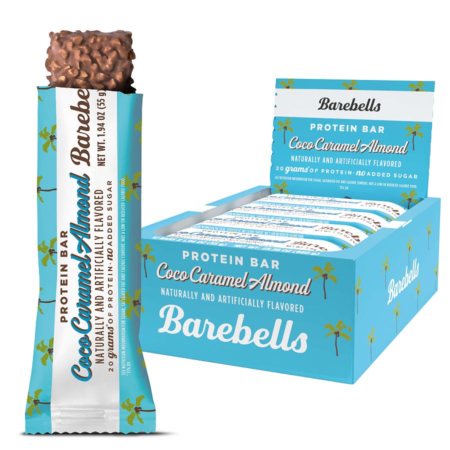 Barebells Protein Bars Coco Caramel Almond 1.94 oz 12 ct
