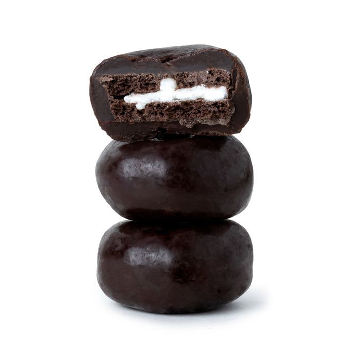 Clever Mini DARK Chocolate Covered Sandwich Cookies 2.5 lb