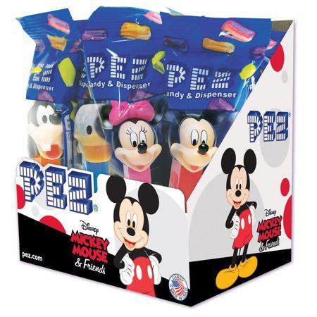 Pez Candy Disney Mickey and Friends Assortment 12 COUNT
