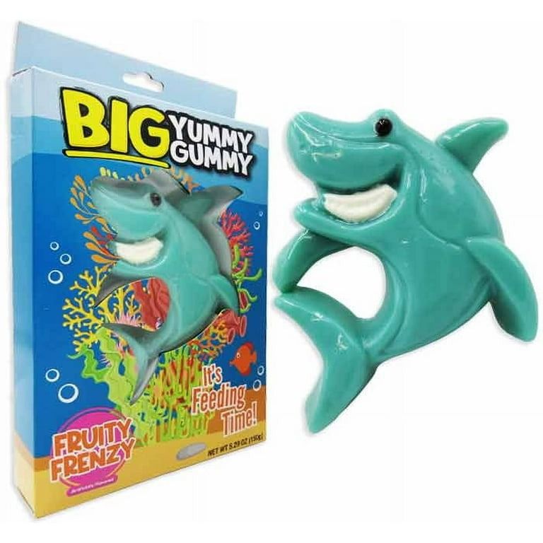 Foreign Candy Big Yummy Fruit Frenzy Shark Gummy 5.29 oz ct