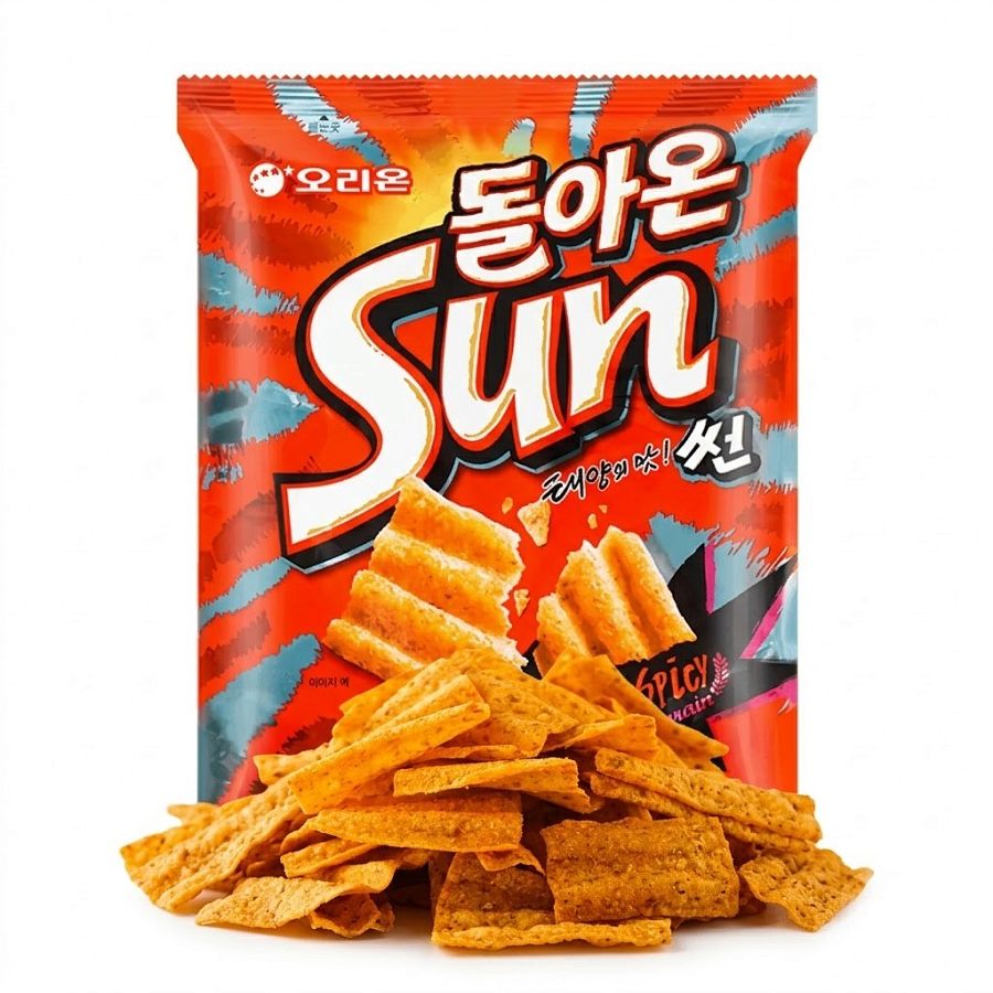Orion Korea Sun Chips  Hot & Spicy 2.82 oz 12ct Box