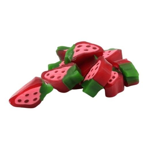 Vidal Strawberry Licorice Soft Gummy Candy 3.3 lb SPAIN