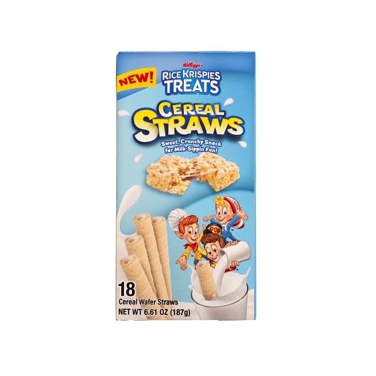 Galerie Rice Krispies Cereal Wafer Straws 6.61 oz 6 Pack