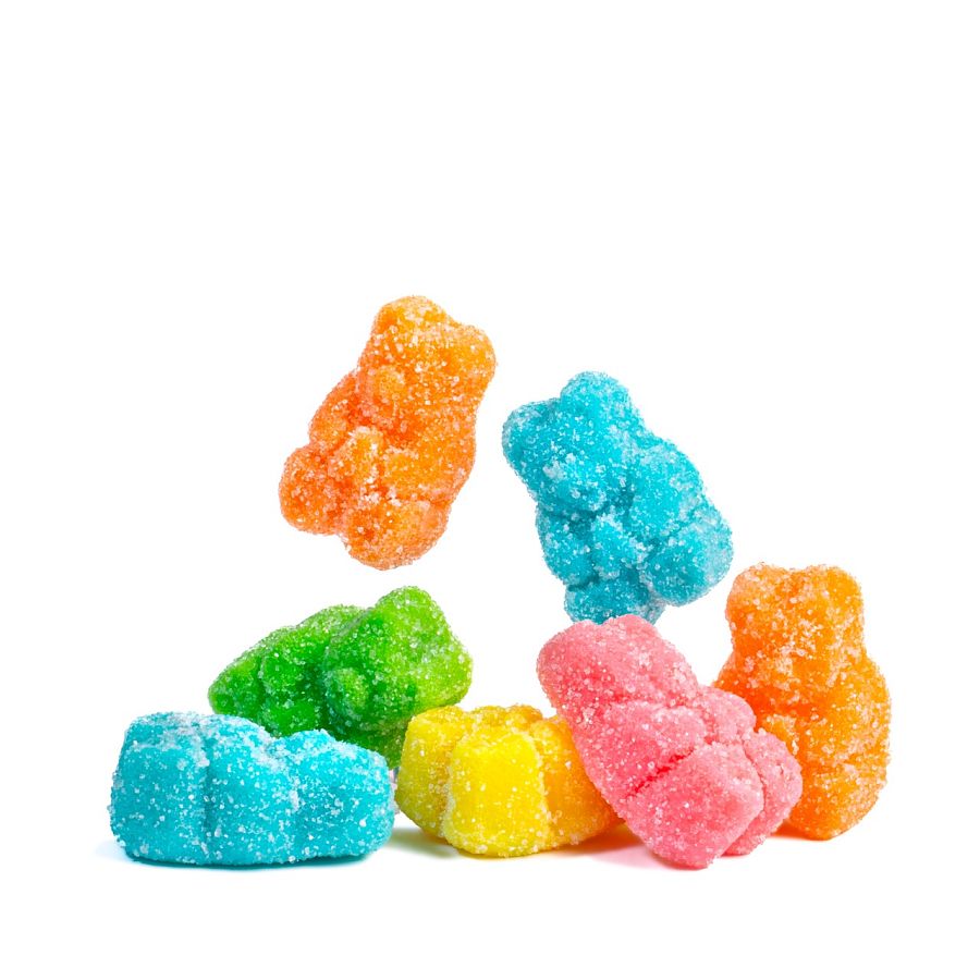 Albanese Neon Beep Bright Sanded Gummy Bears 4.5 lb