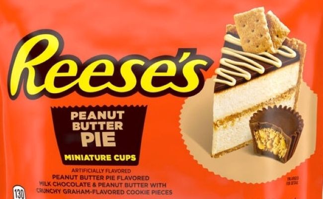 Reese's Peanut Butter Pie Flavor Mini Cups Wrapped 2.4 lb Bulk
