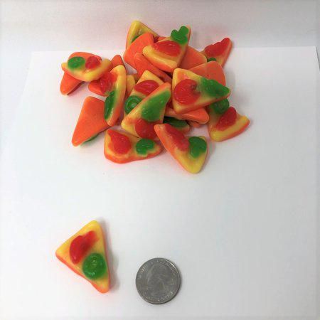 Vidal Gummi Pizza Slices 2.2 Pound Bag Bulk