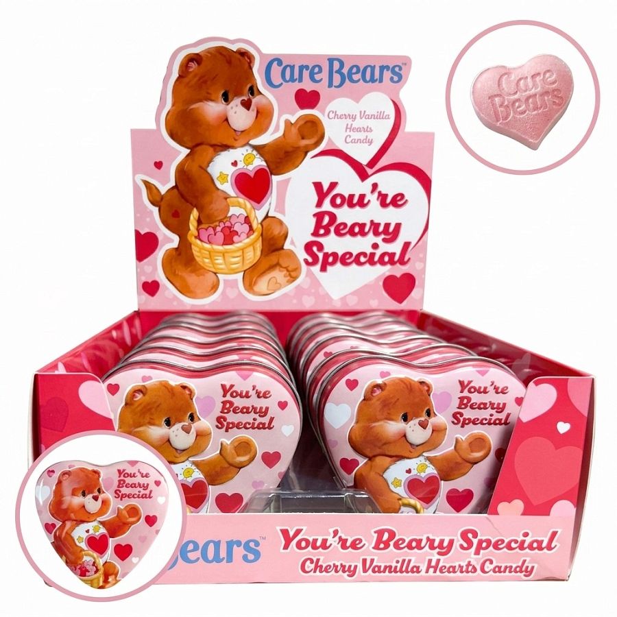 Boston America Valentine Strawberry Shortcake Berry Candy Tin 12 Pack Copy