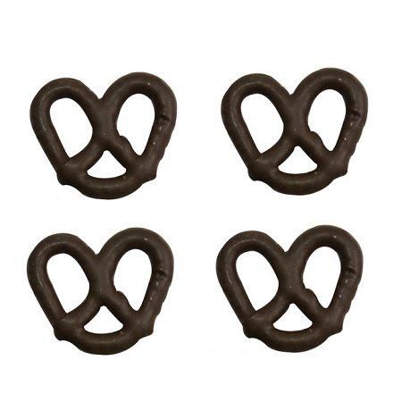 Asher's Dark Chocolate Covered Pretzels 7 POUND BOX 139 PIECES
