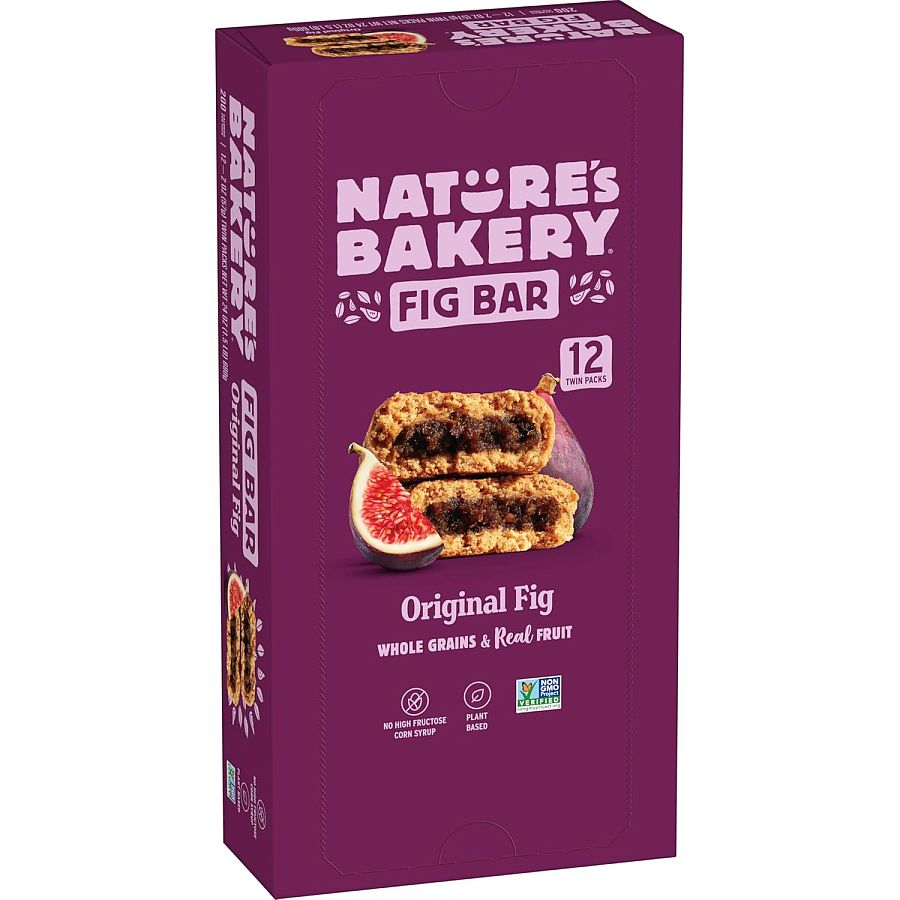 Nature's Bakery Whole Wheat Fig Bars Original Fig 2oz 12 ct