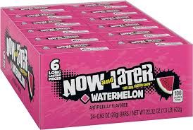 Now And Later Watermelon 24 Count 0.93 Ounce Bars