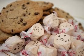Taffy Town Chocolate Chip Cookie 2.5 Pound Bag Individually Wrapped Bulk