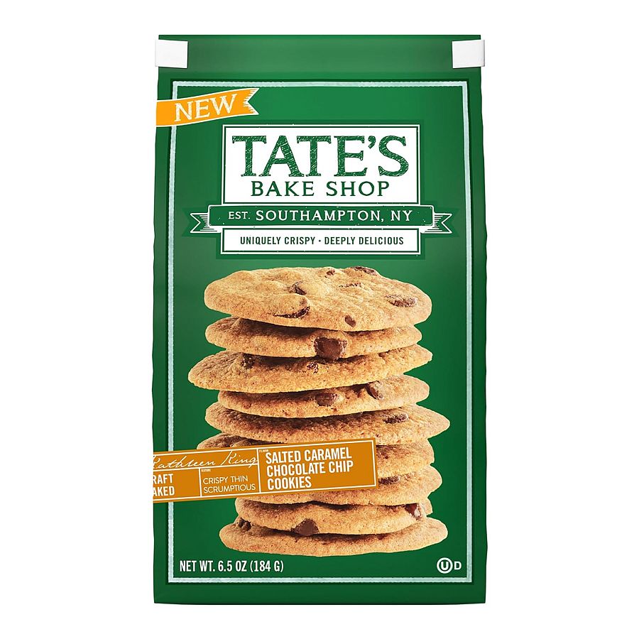 Tate's Bake Shop Salted Caramel Chocolate Chip Cookies 6.5 oz