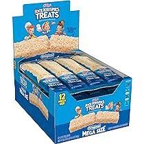 Rice Krispies Treats Original Mega Size 12 Count 2.2 Ounce Bars Tray