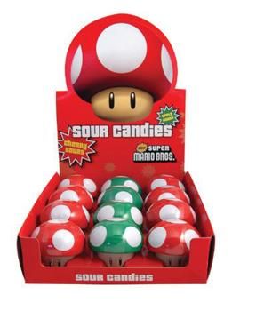 Boston America Super Mario Mushroom Candies 12 ct