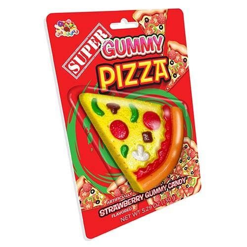 Alberts Super Huge Gummy Pizza Strawberry 5.29 oz