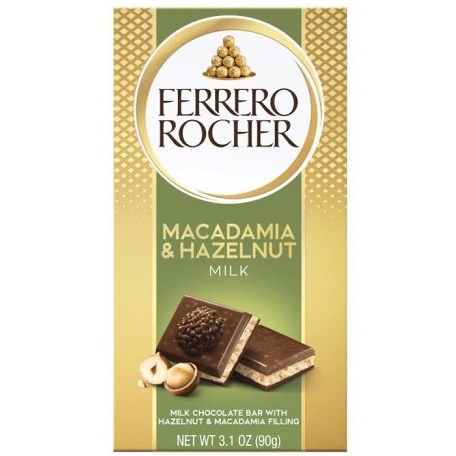 Ferrero Rocher Milk Chocolate Macadamia Hazelnut 3.1oz 8ct