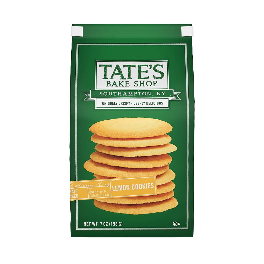 Tate's Bake Shop Lemon Crispy Cookies 7 oz Bag