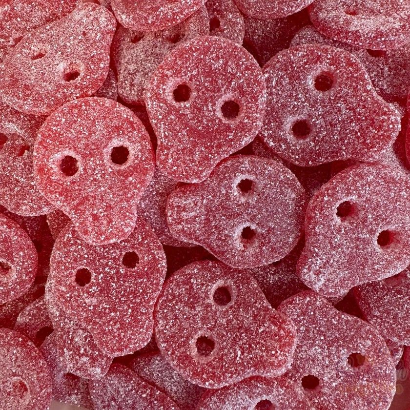 SGAB Swedish SourRed Strawberry  Skulls 2.2 lb