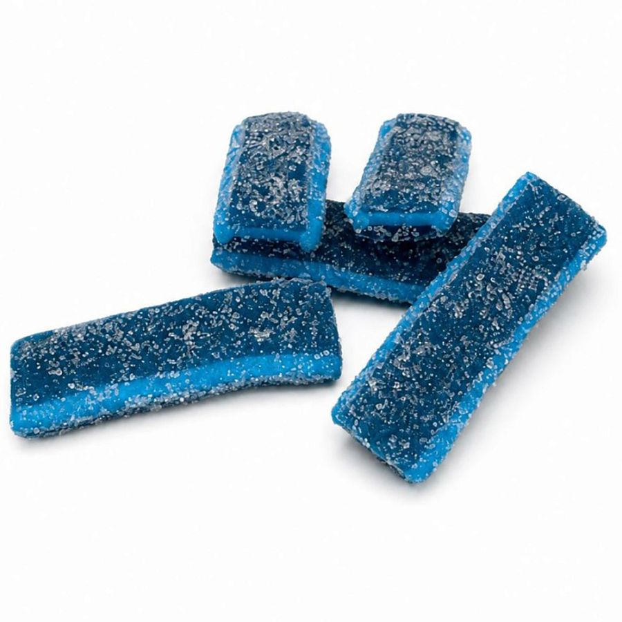 Fini Raspberry Blue Sandwich Licorice Gummy 2.2lb Parve Kosher