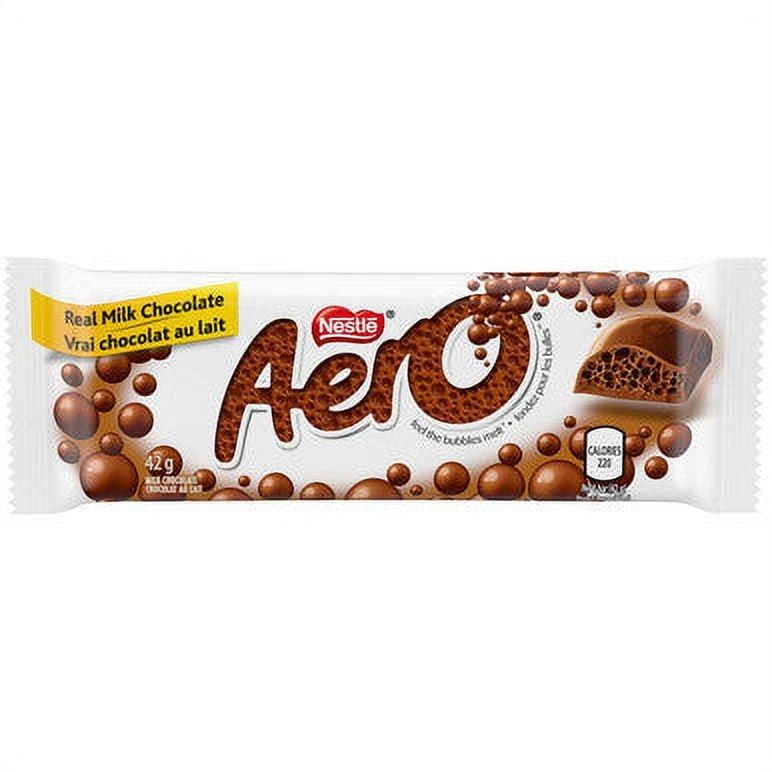 Aero Milk Chocolate Bubbly Candy Bar 42g 48 Pack
