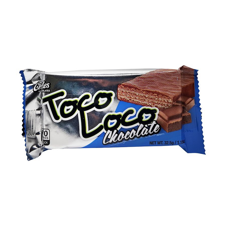 Charles Chocolates Import Toco Loco Chocolate Cream Wafer 1.15oz 12ct