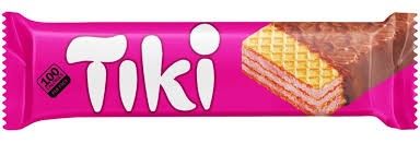Charles Chocolates Import Tiki  Chocolate Strawberry Wafer .92 oz 16ct