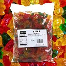 Kervan Gummy Bears 5 Pound bag