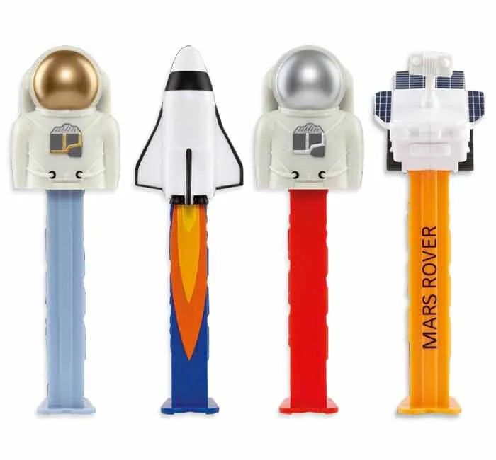 Pez Space Mission Astronaut Blister Pack Candy 6ct