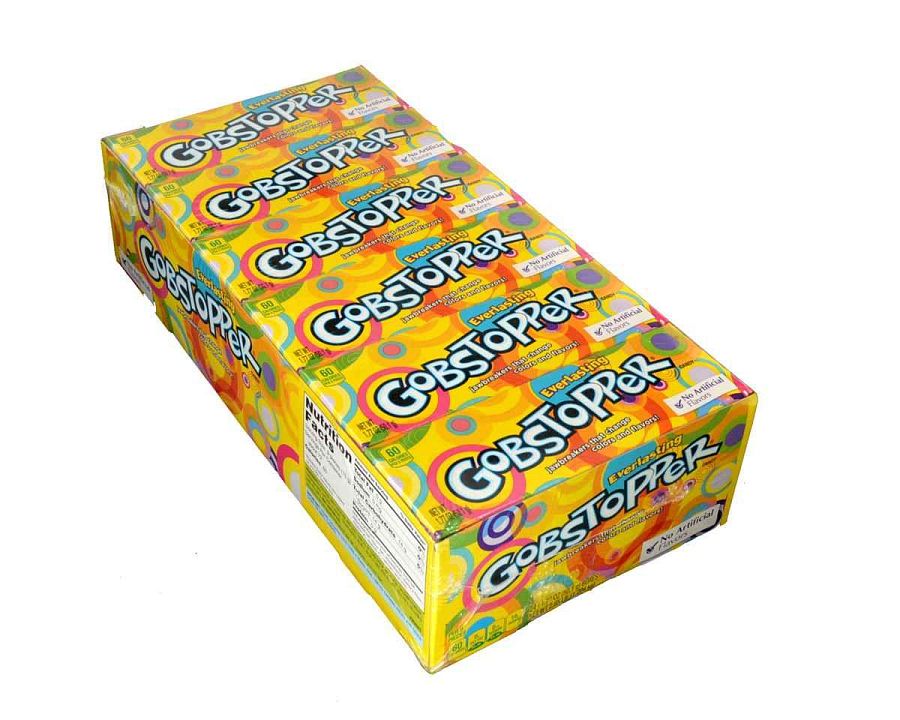 Wonka Everlasting Gobstopper Jawbreaker Candy 1.77 oz 24ct