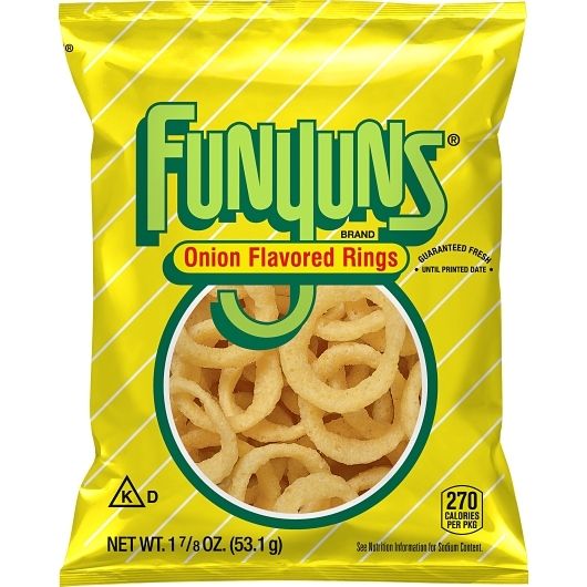 Funyuns Onion Flavored Rings, 1.875 oz 24 ct XVL