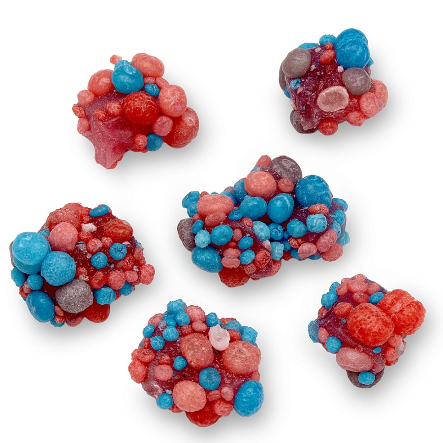 Fini Gummy Crunchy Clusters Rainbow 2.2 lb Kosher Parve