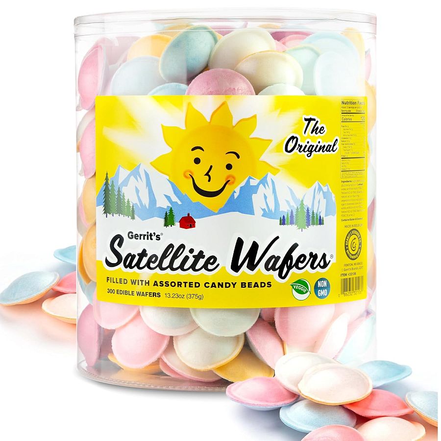 Gerrit Satellite Wafers 300 count tub