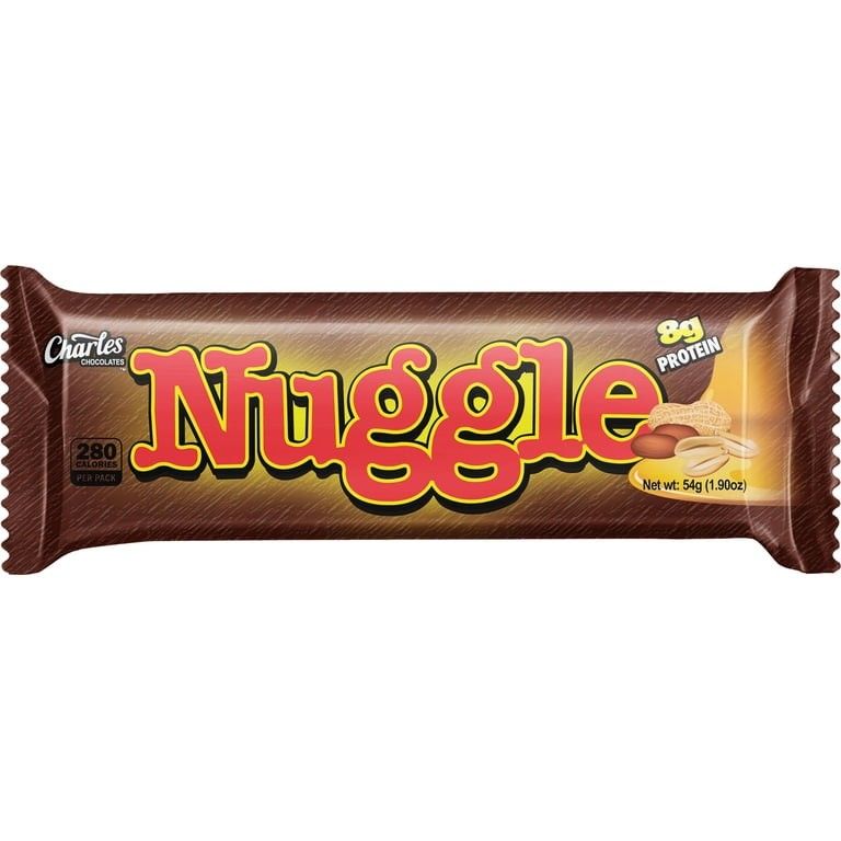 Charles Chocolate Caribbean Import Nuggle Candy Bar 1.9 oz 12ct