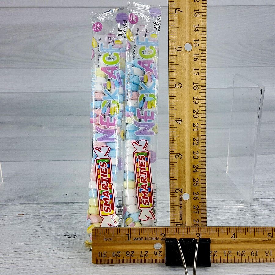 Smarties Candy Necklace 100 Count Wrapped