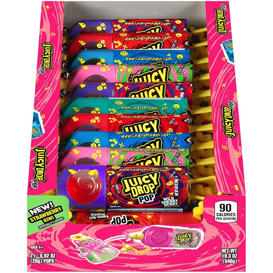 Juicy Drop Gummies And Sour Gel 21 count