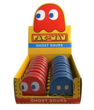 Boston America Pac-Man Ghost Sours Candy Tin 18 ct