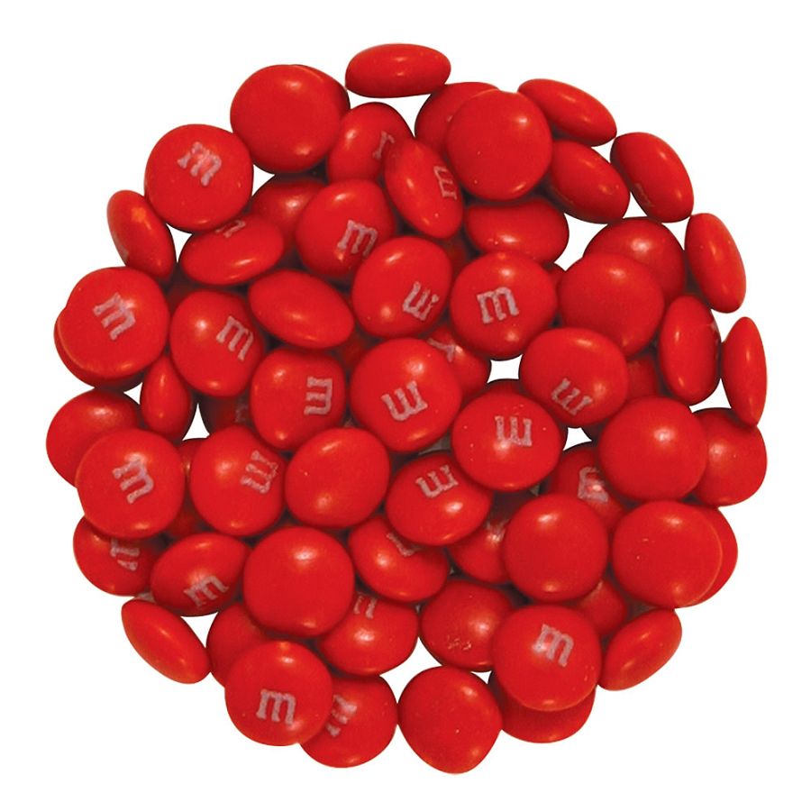 RED M&M Colorworks Chocolate Candy 5lb