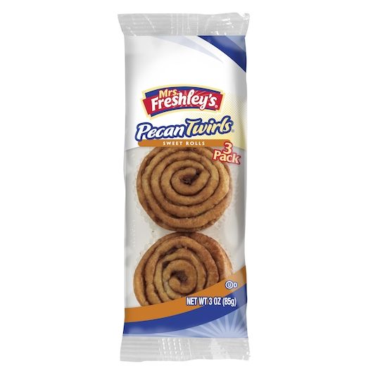 Mrs. Freshley's Pecan Twirls Sweet Rolls, 3 oz 12 ct