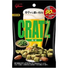 Glico Japan Cratz Crunchy Snack Edamame 42g 12ct