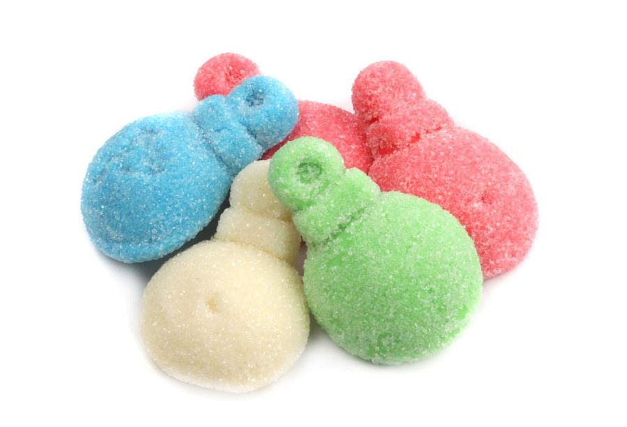 Vidal Christmas Gummy Ornaments Sanded 2.2 lb