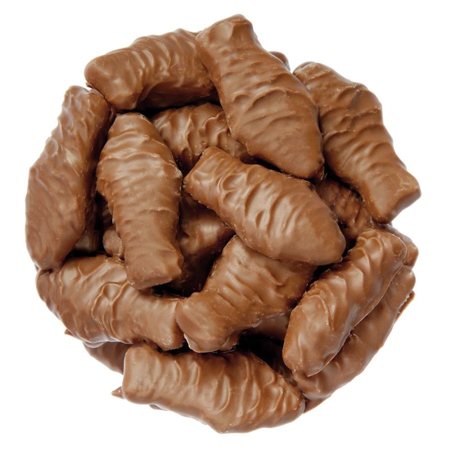 Clever Milk Chocolate Covered Red Gummy Fish 5 lb