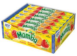 Mamba Fruit Chews 24 Count 2.80 Ounce 18 Sticks